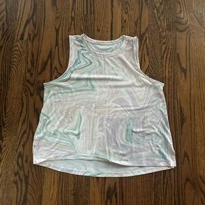 Swirled Pattern Top